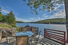 Inviting Lakefront Home Seasonal Boat Dock!